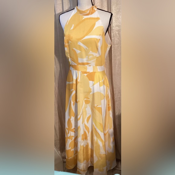 Tahari | Dresses | Tahari Arthur Levine Halter Neck Maxi Yellow Dress Size | Poshmark Tahari | Dresses | Tahari Arthur Levine Halter Neck Maxi Yellow Dress Size | Poshmark